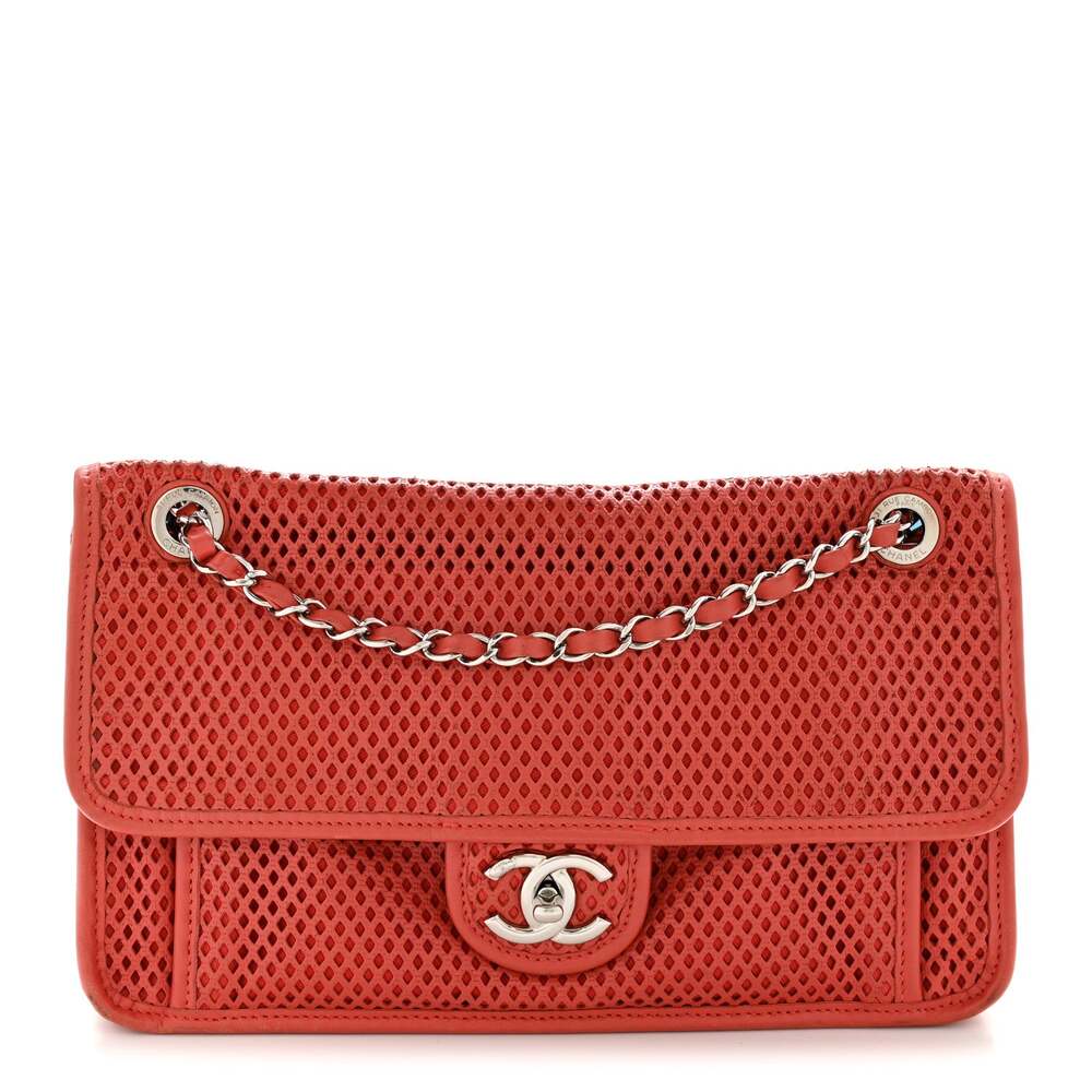 Chanel Perforated Calfskin Large Up In #329539C19B
